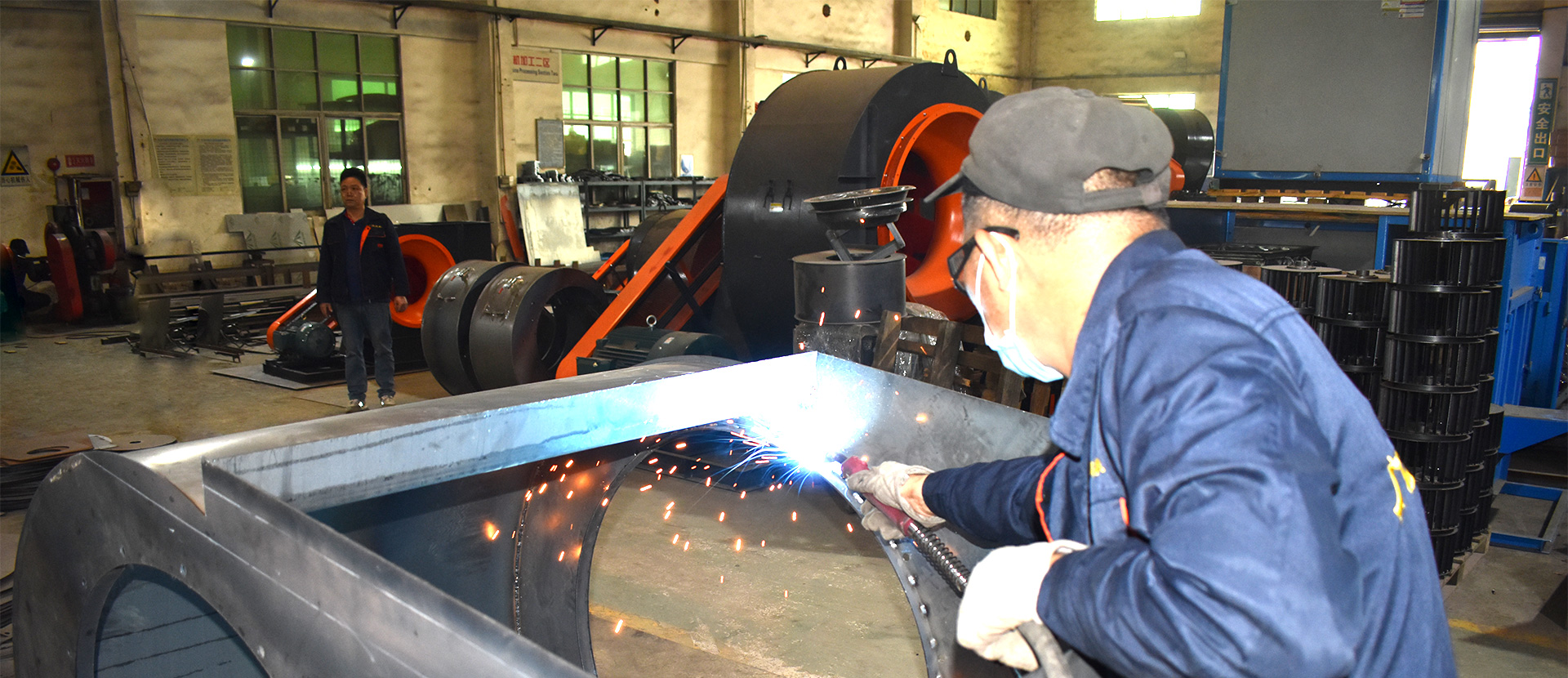 广风风机生产车间