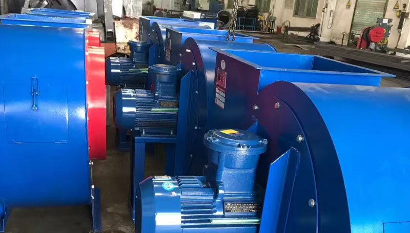 9-19-4A-5.5kw加长轴耐高温风机助力高压强制通风